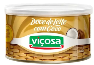 Vicosa Dulce de leche and Coconut 12x400g